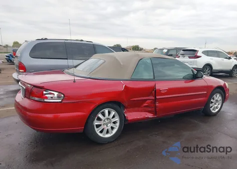 2004 Chrysler Sebring Gtc z USA, uszkodzony, nr VIN 1C3EL75R54N413719